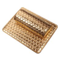 Magideal - Juego De Cojines De Almohada Para Decoración De Uñas, Accesorios Para Decoración De Uñas, Cojín Lavable Para Uñas, Alfombrilla De Manicura , Dorado