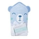 thumbnail image 1 of Toalla Con Capucha Celeste Oso Niño, 1 of 2