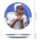 thumbnail image 2 of Kylian Mbappé Plato decorativo de porcelana fina (bone china), plato decorativo de cerámica para hogar, oficina, soporte de pared, platos decorativos para dormitorio 15 cm, 2 of 6