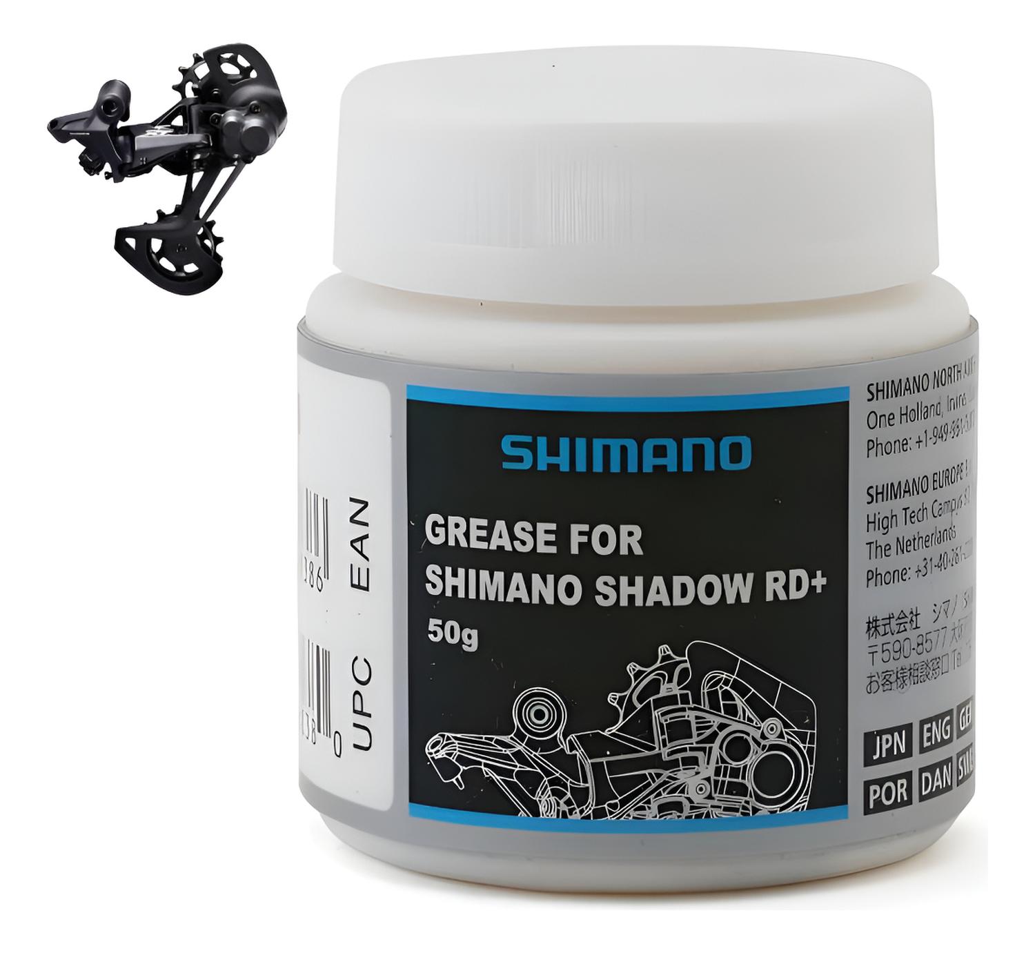Grasa Shimano Shadow Rd+ 50G Desviador Cambio Trasero Mtb Blanco