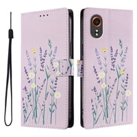 Foxdock Funda Tipo Cartera Para Samsung Galaxy X Cover 7 Con Soporte Y Correa – Diseño De Patrones Lindos