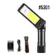 thumbnail image 1 of Linterna Led Portátil Recargable Reclinable Magnética 2 En 1 5301, 1 of 4