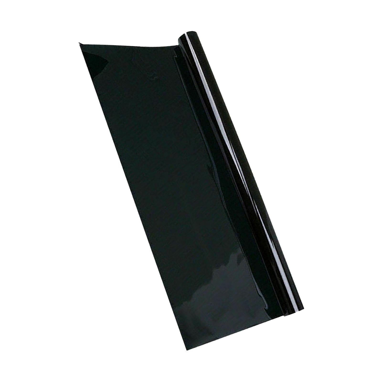 Magideal - Película De Tinte Para Ventana De Automóvil, Fácil Instalación Película De Privacidad De Vidrio Protector Película De Aislamiento Térmico De Verano , Ancho 60cm Negro