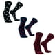 thumbnail image 1 of Calcetines de algodón PIMA casuales de vestir para ciudad oficina de hombre y mujer 3 pares, 1 of 3