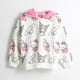 thumbnail image 1 of Polerón Cerrado Niña Hoodie Full Print Blanco Hello Kitty, 1 of 3