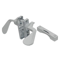 Latch Barton Kramer Patiodr Inswng Wht Con Cerradura Con Llave