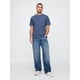 thumbnail image 2 of Camiseta GAP para hombre con bolsillo, índigo vintage, talla M, 2 of 5