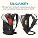 thumbnail image 2 of Mochila de hidratación CamelBak Powderhound 12 Snow Black/White 2L, 2 of 9