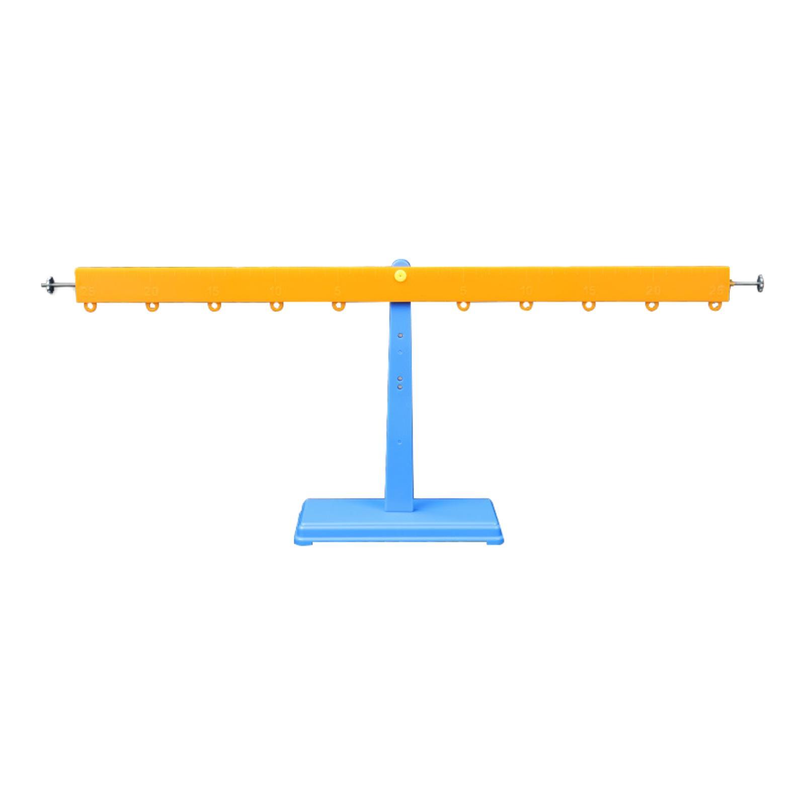 Magideal - Regla De Apalancamiento Con Soporte, Báscula De Equilibrio, Suministros Científicos, Kits De Enseñanza De Ciencias Para Niños, Experimento De Regla Regla Pp Larga