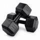 thumbnail image 2 of Set X2 Mancuernas Hexagonales PVC EOLAND 5 Kg Cada Una Pesas Fijas Ejercicio Fitness Gimnasio Casa Entrenamiento Musculacion, 2 of 8