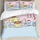 thumbnail image 1 of Anime cartoon cute pomporpurin bed set wa and comfortable waii bedding set soft microfiber3 piece bedclothes for Boys Gir, 1 of 4