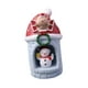 thumbnail image 3 of Adorno Iluminado Para Chimenea Navideña Con Forma De Pueblo Navideño Y Muñeco De Nieve, 3 of 3