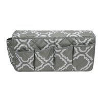 Bothyi - Organizador De Reposabrazos Para Sofá, Sillón, Mesita De Noche, Organizador Para Artículos Diversos, Dormitorio, Hotel, Color Gris