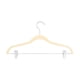 thumbnail image 4 of Colgadores de Ropa con clip Pack 6 beige Antideslizantes Nautica Home, 4 of 5