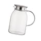 thumbnail image 5 of Jarra de vidrio resistente al calor, jarra de borosilicato, jarra de agua con asa, jarra de té helado para leche, zumo, té helado, bebidas frías 1.5L, 5 of 5