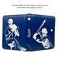 thumbnail image 5 of Carpeta para tarjetas de béisbol Rucher con 55 fundas para 440 tarjetas, azul, 5 of 8