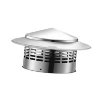 Magideal - Tapa De Lluvia De Chimenea Redonda, Protección Contra La Lluvia De Techo Impermeable Fácil A Instalar Cubierta De Chimenea De La Tapa De La Ventilació Estilo C