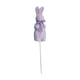 thumbnail image 4 of Estaca De Conejo De Pascua Para Jardín, Creativa Y Bonita Estatua De Conejo Para El Jardín Trasero De Casa, Color Morado, 4 of 5