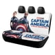 thumbnail image 1 of Funda de Asiento Trasero para Auto Capitán América Desmarcar 120x59x76cm, 1 of 6
