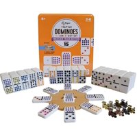 Set De Juego Mexican Train Dominoes Regal Games Double 15