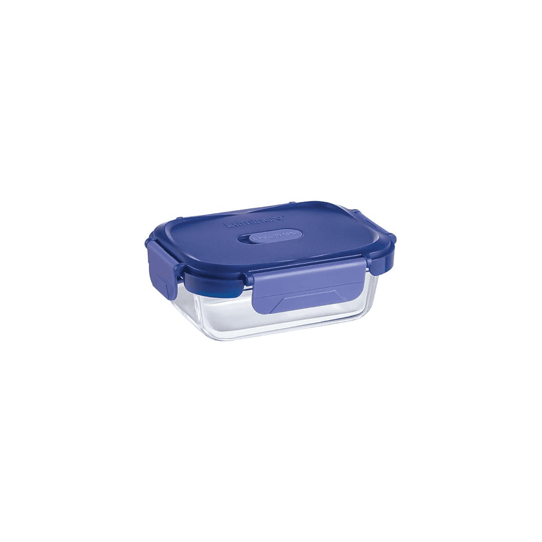 Contenedor Hermético Luminarc Rectangular Purebox 650ml