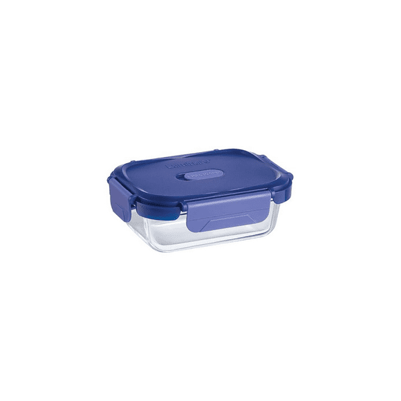 Contenedor hermético Luminarc Rectangular Purebox 650ml