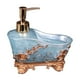 thumbnail image 1 of Dispensador De Jabón Líquido, Resina, 1 Uds., Bomba De Loción Para Baño, Sala De Lavado, Mesa Azul, 1 of 3