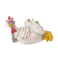 Bothyi - Estatua De Pollo De Buenos Días Escultura De Pollo Para La Entrada De La Sala De Estar Patio Gallina