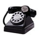 thumbnail image 4 of Teléfono Retro Hucha Teléfono Caja de Ahorro de Dinero Escultura Decoración de Mesa Dial Teléfono Tarro de Ahorro de Dinero para Dormitorio Estante de Negro, 4 of 5