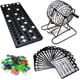 thumbnail image 1 of Juego de bingo de lujo con jaula de bingo, bolas de bingo, cartones de bingo y fichas de bingo, 1 of 7