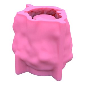 Magideal - De Jarrón De Silicona Para Cabeza De Mujer, De Resina Para Maceta, Manualidades, Arte Diy, Decoración Para Hogar, Adornos De Jarrón
