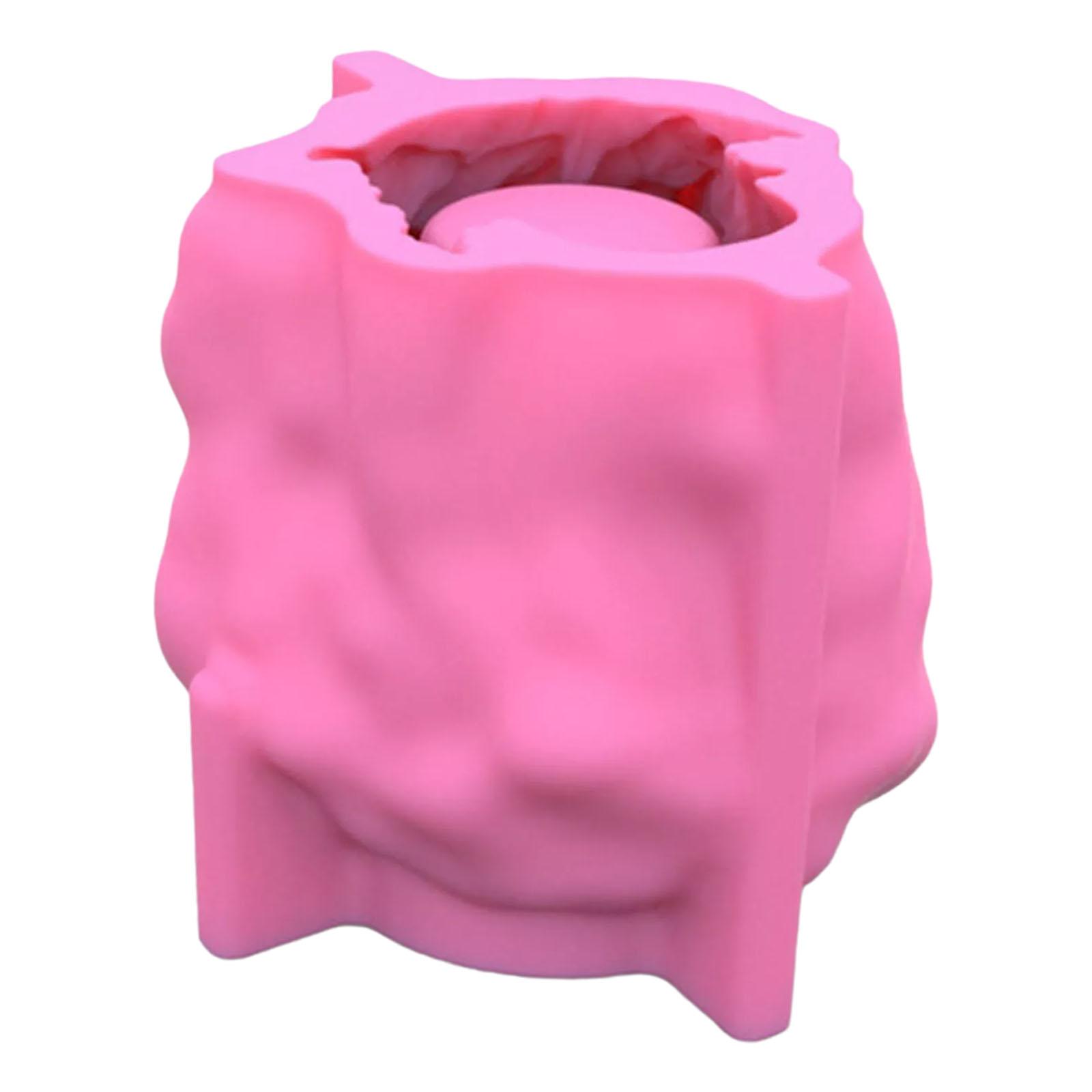 Magideal - De Jarrón De Silicona Para Cabeza De Mujer, De Resina Para Maceta, Manualidades, Arte Diy, Decoración Para Hogar, Adornos De Jarrón