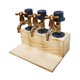 thumbnail image 4 of Dispensador De Madera De Cerveza Con Alcohol, Grifo Para Beber Para La Fiesta Del Día Del Padre, 3 Cabezas, 4 of 5