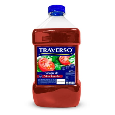 Vinagre Rosado 3 L Traverso