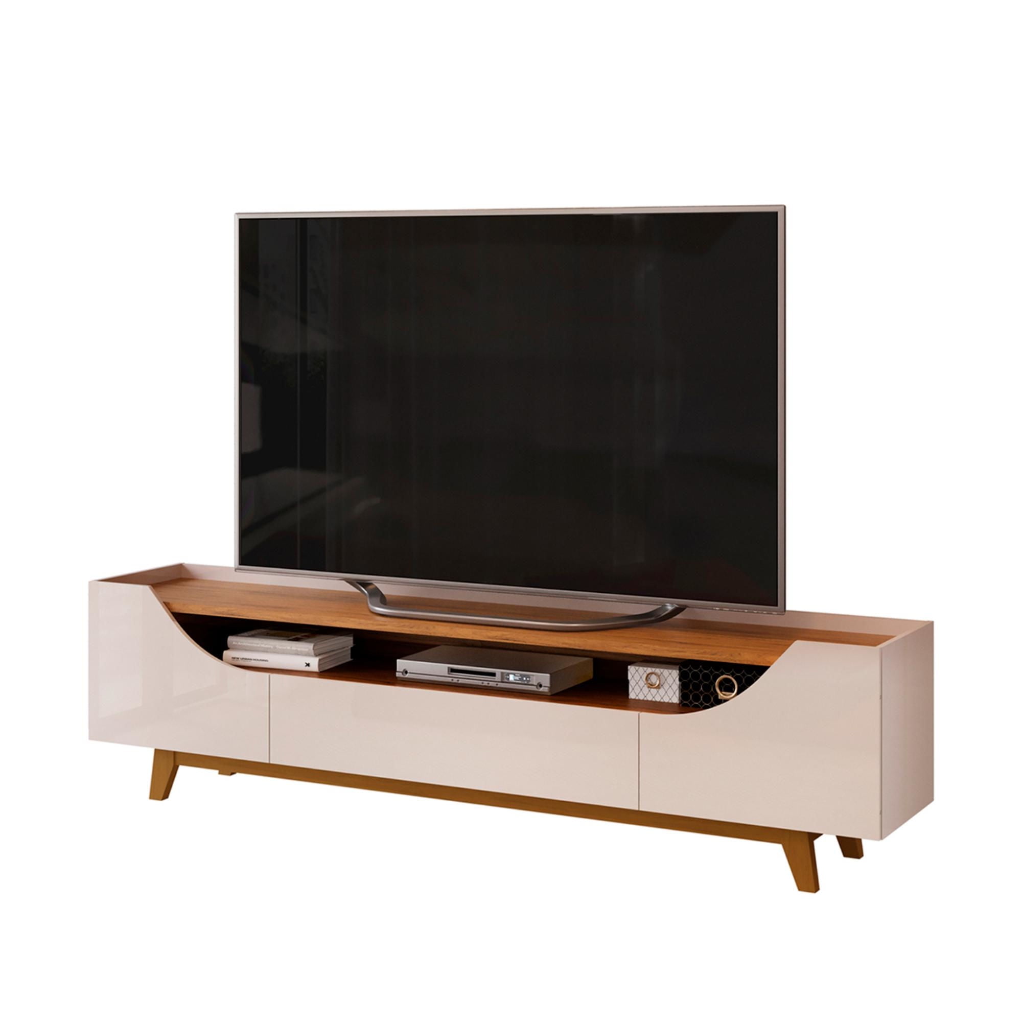 Lotus Rack Modeline Rack Lotus 75 Pulgadas Beige - Café | Lider