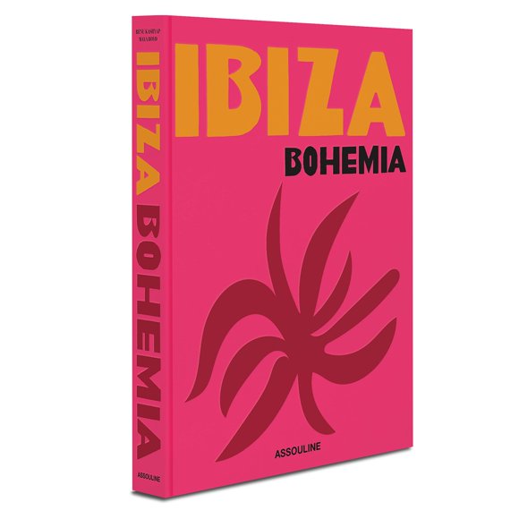 Libro Assouline Ibiza Bohemia, tapa dura de seda, 300 páginas