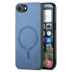 thumbnail image 1 of Magnetic Slim Case for iPhone 16e with Camera Guard & Anti-Scratch Back Blue, 1 of 6