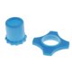 thumbnail image 5 of Micrófono Inalámbrico Soporte Para Micrófono Anillos De Protección Antideslizantes + Fondo Azul, 5 of 5