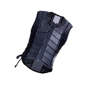 Ioensy - Chaleco Ecuestre Para Adultos Con Protector De Cremallera, Transpirable