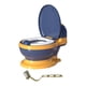 thumbnail image 4 of Orinal De Entrenamiento Para Ir Al Baño Tamaño Compacto Orinal Antideslizante Asiento Para Bebés De 0 A 7 Años Anillo De Asiento De PVC Azul, 4 of 5