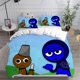 thumbnail image 2 of Sprunki Bedding Sets Bed Cover Comforter Duvet Cover Pillow Case 2-3 Pieces Sets Kids Adult Bedroom Decoration, 2 of 5