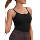 thumbnail image 4 of INSPIRE CHIC Camisola Moldeadora de Control de Abdomen de Seda de Hielo para Mujer con Sujetador Incorporado Negro M, 4 of 5