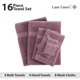 thumbnail image 4 of Juego de toallas de baño LANE LINEN, 100% algodón mercerizado, 16 piezas, 4 of 9