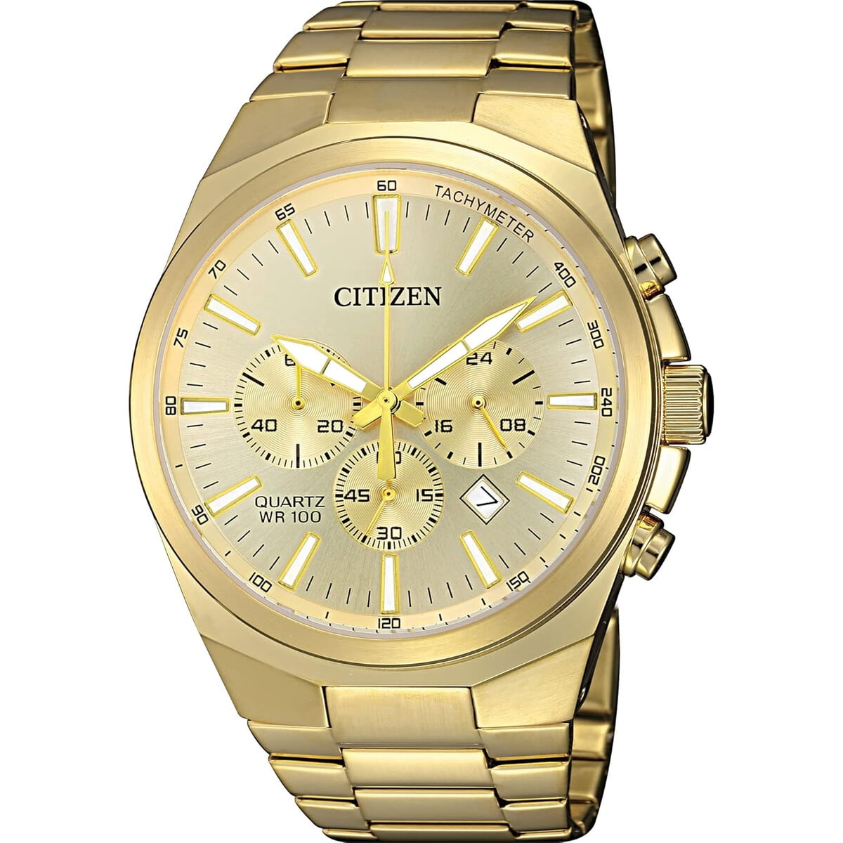 Reloj Citizen Quartz Hombre Acero Inoxidable 40mm Wr100