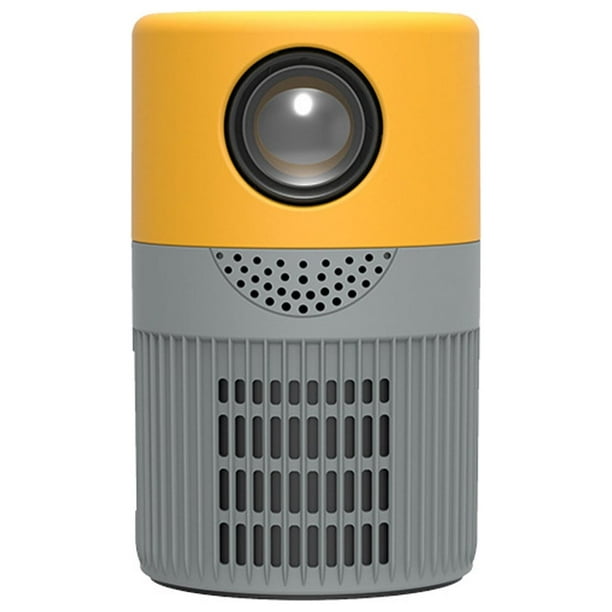 YT400 HD Projector Mini Mini Portable Design For Switch/ps5/xbox Game Consoles Cast Screen Black/yellow