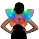 thumbnail image 2 of Disfraz de hada arcoíris con alas de mariposa con LED para niños y adultos, 2 of 4