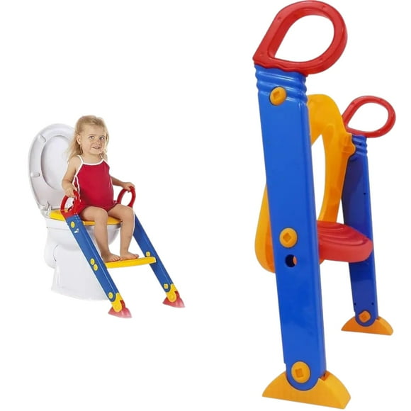 Adaptador de Baño con Escalera para Niños