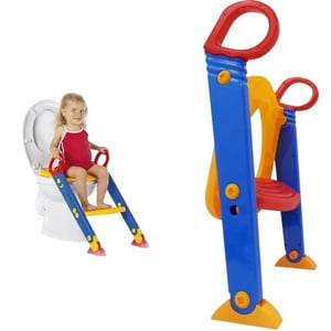 Kidstar - Adaptador De Baño Con Escalera Para Niños
