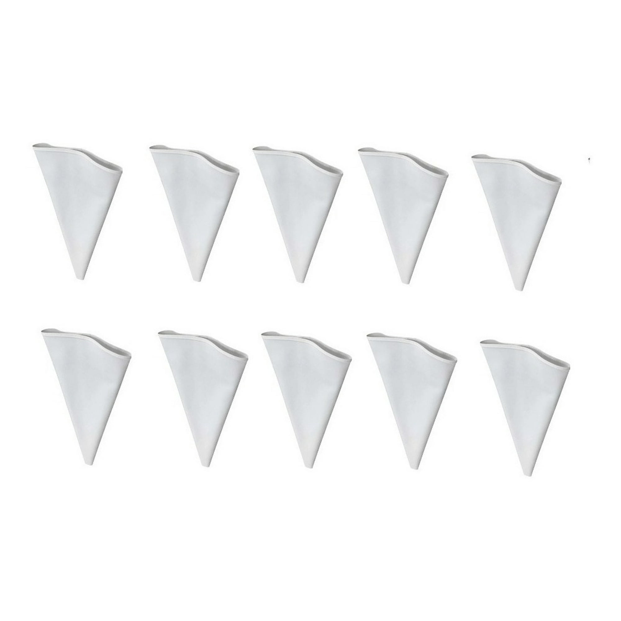 Genérico - Pack 10 Manga Pastelera Profesional Tela Mangas De Tela 40cm