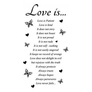 Rienda Libre Graphics - Decomural Love Is Butterfly Ws-42957